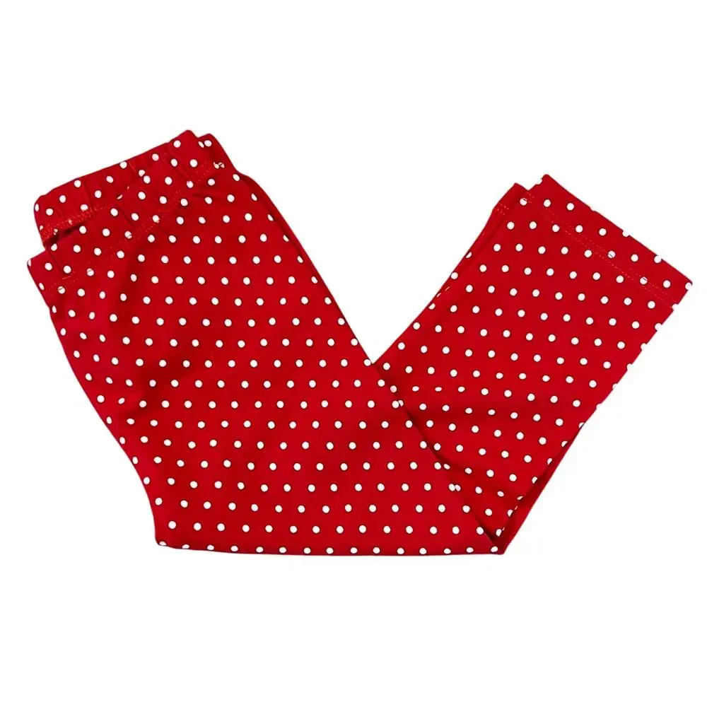 **NWT GAP Baby Red & Navy W/Christmas Graphic Bodysuit & Red Leggings -